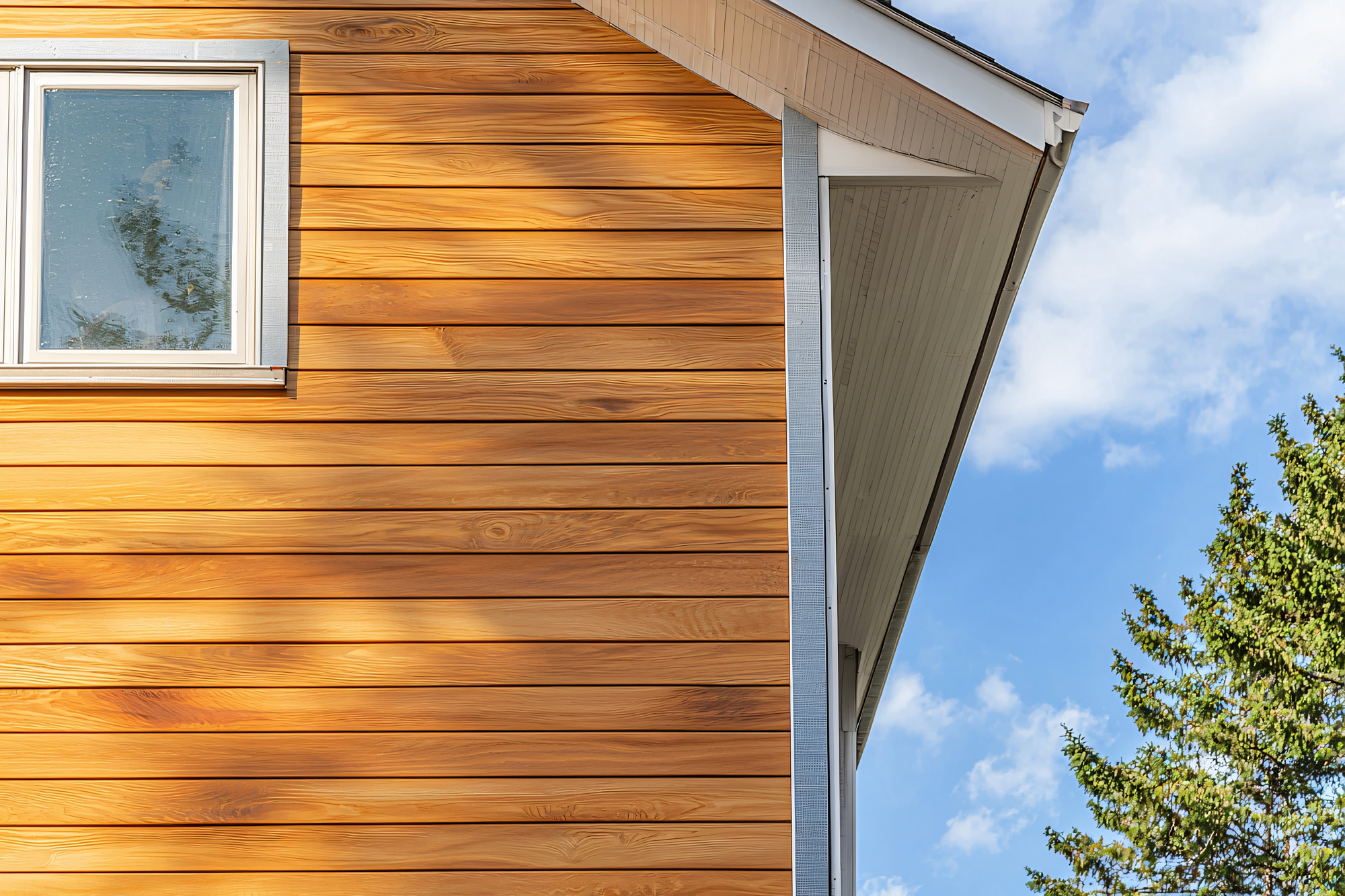 Cedar siding