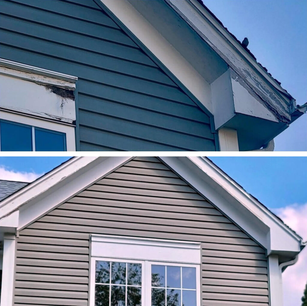 Painting Vinyl Siding, Gutters, and Downspouts