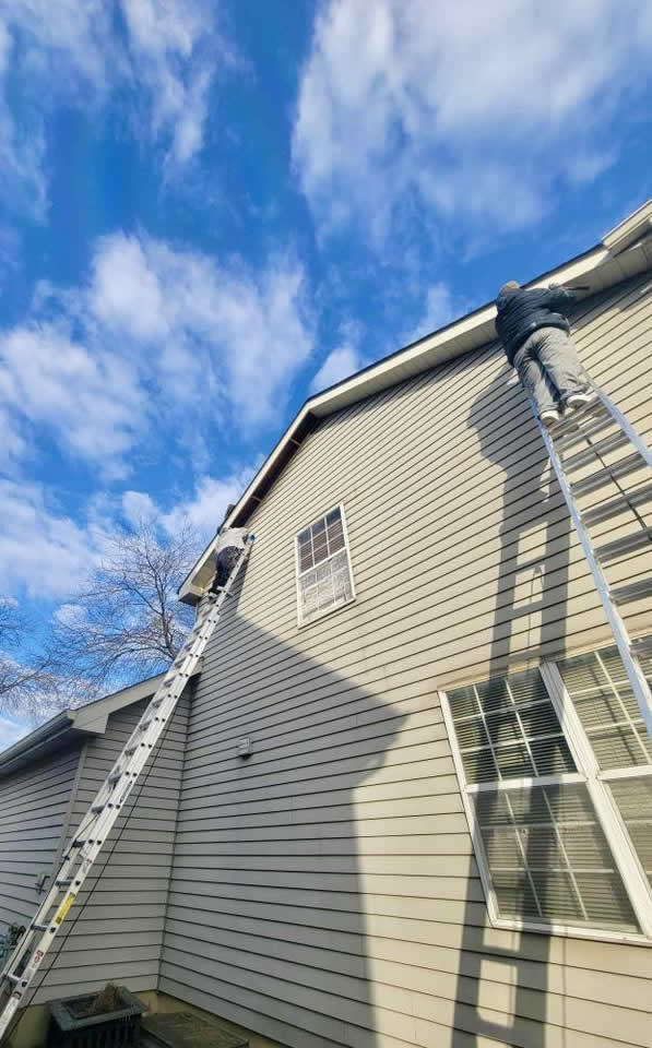 painting soffit and fascia